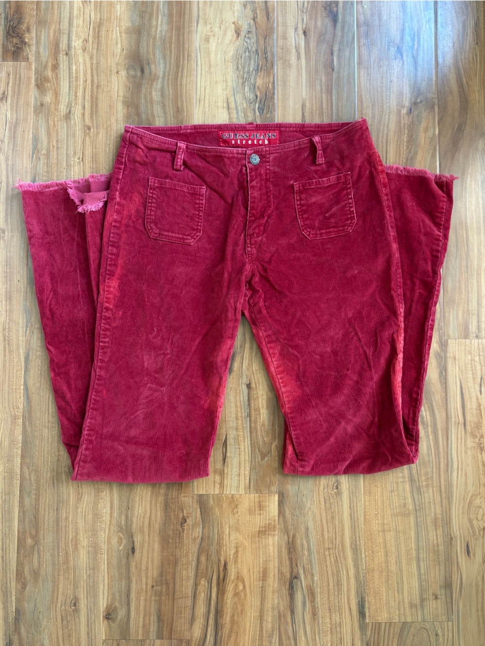 VTG Guess Red Corduroy Pants